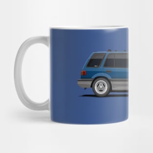 Shuttle Wagon Mk4 Blue-Grey Modified Mug